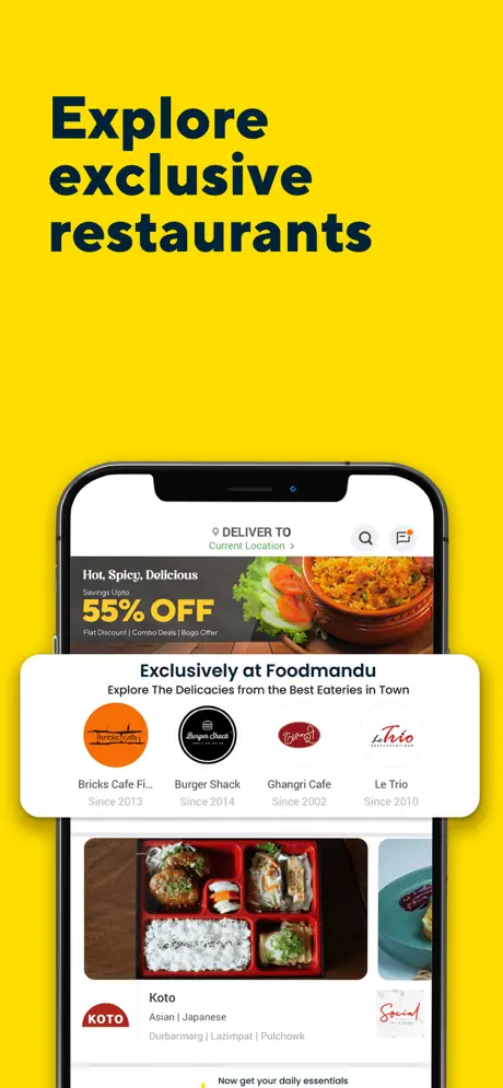 Foodmandu App Screenshot 2